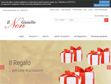 Tablet Screenshot of ilnongioiello.com